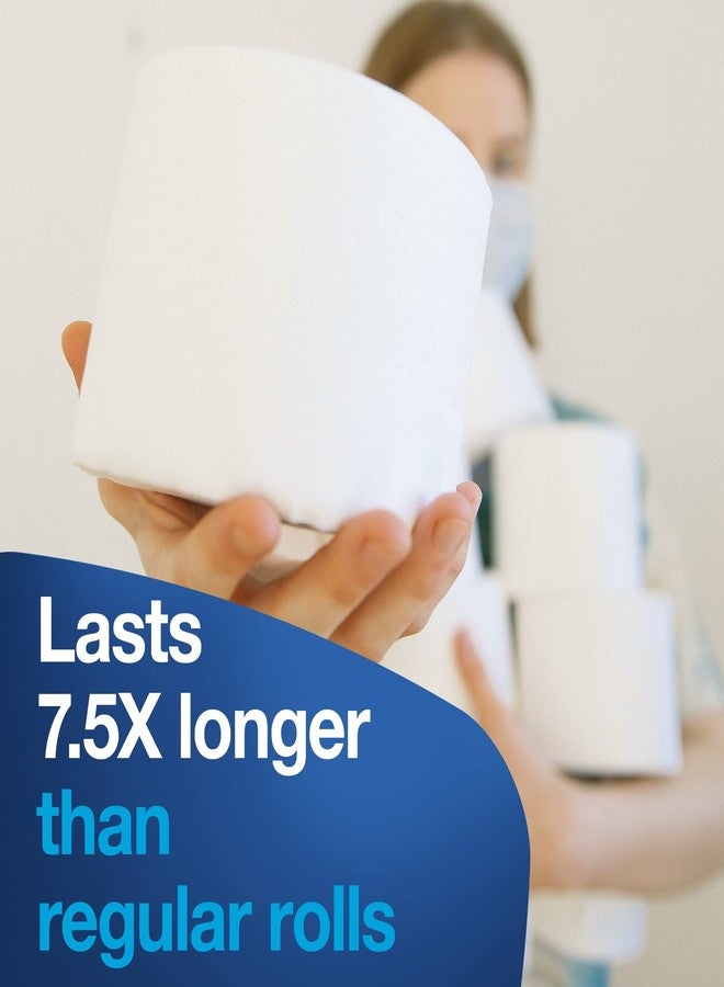 Tork Coreless High-Capacity Toilet Paper Roll White T7, Premium, 2-ply, 12 x 750 sheets, 472885 - Image 4